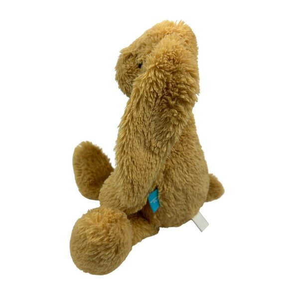 Manhattan Toy Pattern Pals Brown Bunny Rabbit Plush 12" Floral Flower Ears - Picture 2 of 9